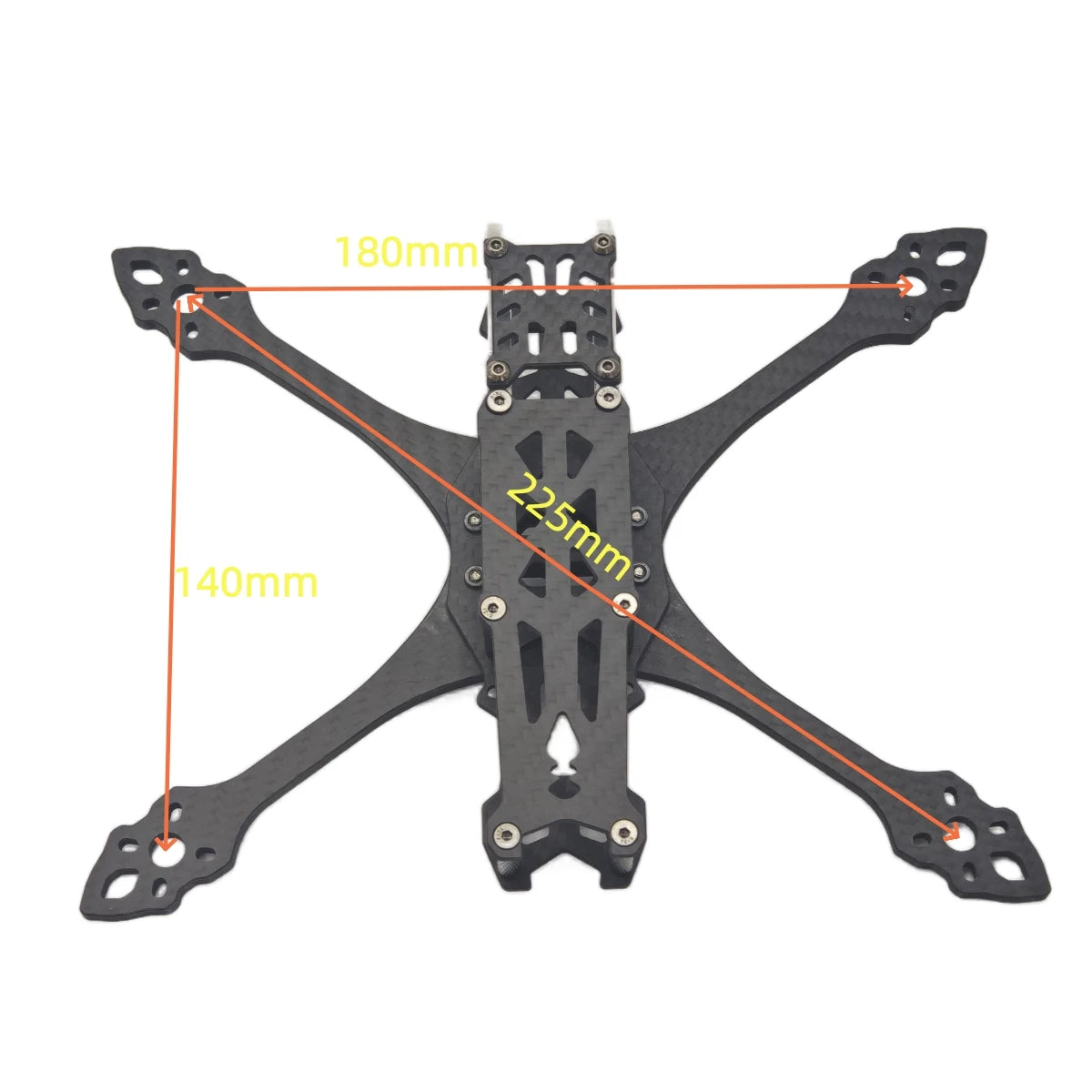 Mark 5 FPV Frame Kit 5 inch 225mm Wheelbase Carbon Fiber for O3/O4 Air Unit RC Quadcopter Racing Drone DIY Parts
