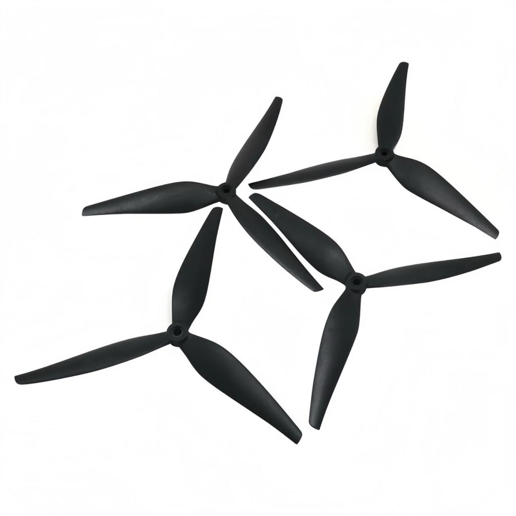 4PCS 7/8/9/10" 3-Blade Glass Fiber Nylon Propeller CW CCW Cinelifter Macro Quad Props for LR8 RC FPV X-Class Drone