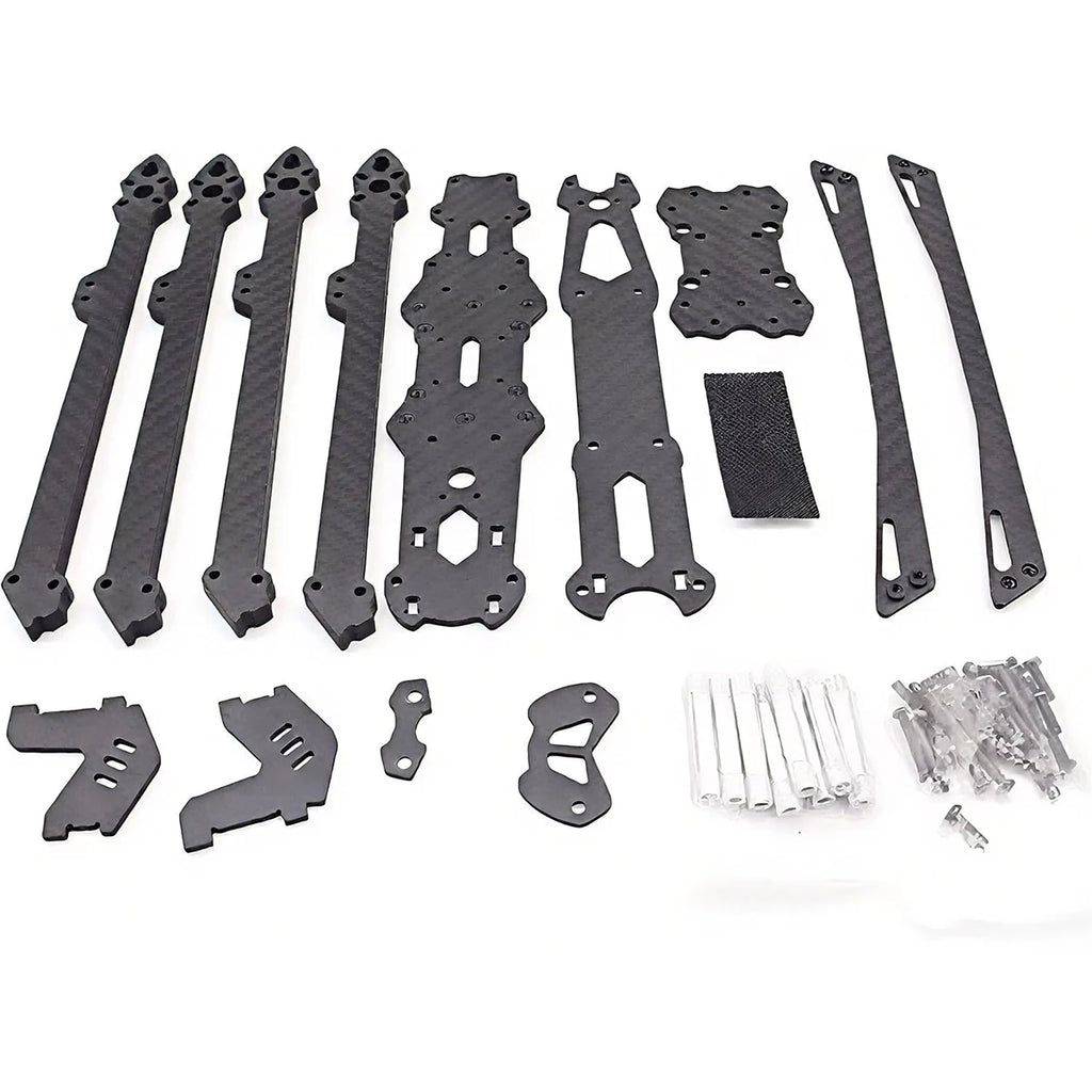 Carbon Fiber FPV Drone Frame Kit 7/8/9/10 Inch 295/367/387/427mm WheelBase RC FPV Freestyle Racing Drone Quadcopter