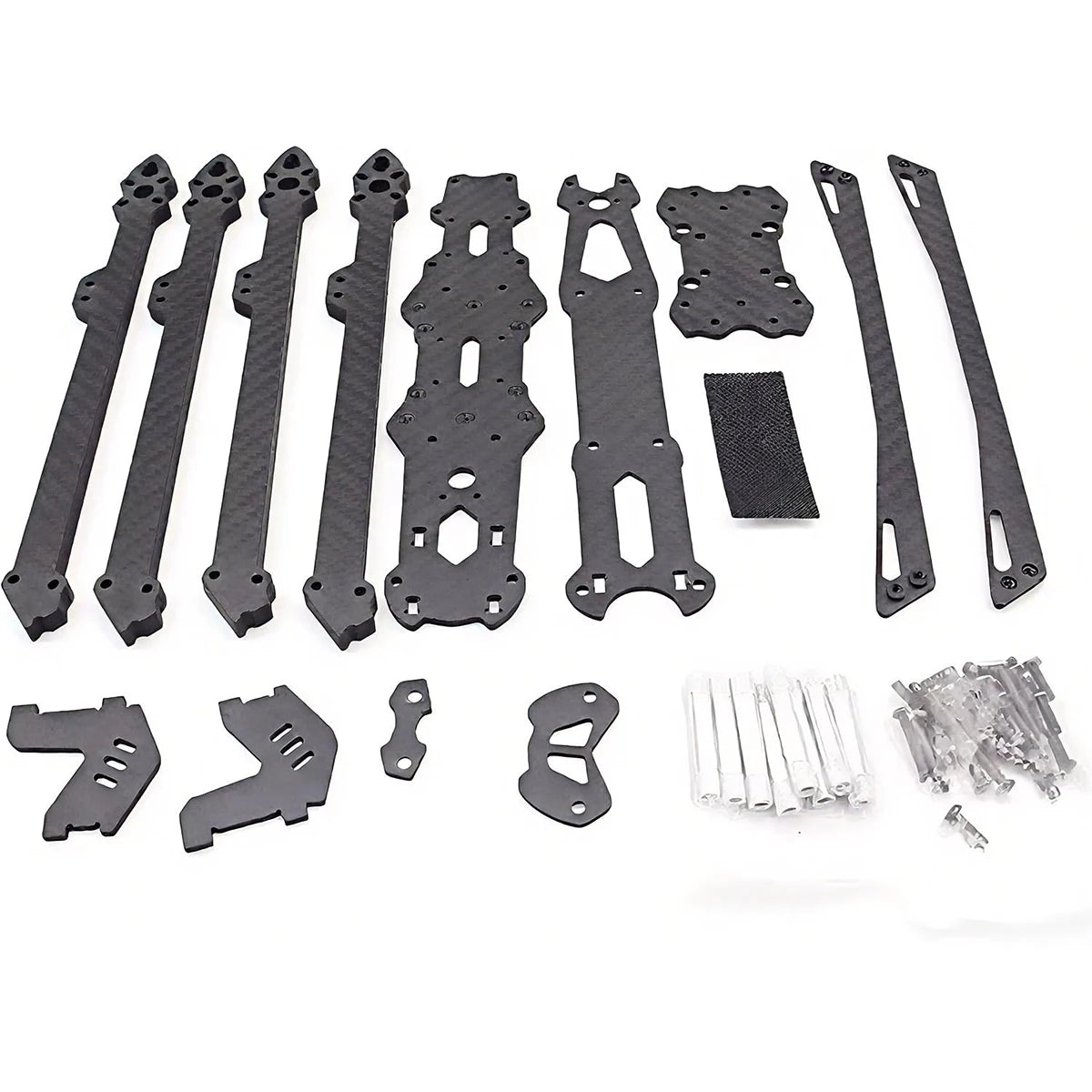 Carbon Fiber FPV Drone Frame Kit 7/8/9/10 Inch 295/367/387/427mm WheelBase RC FPV Freestyle Racing Drone Quadcopter