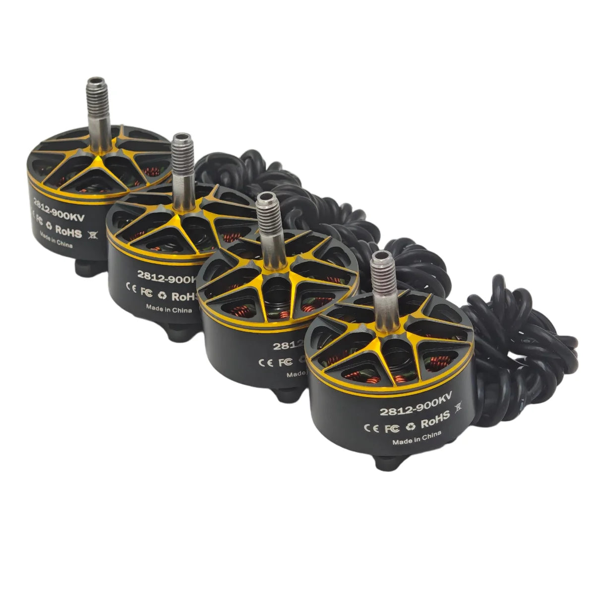1/4 PCS 2812 900/1115KV 2-6s Brushless FPV Motor for 7/8/9 Inches FPV Long Range Racing Drone Motor DIY Parts