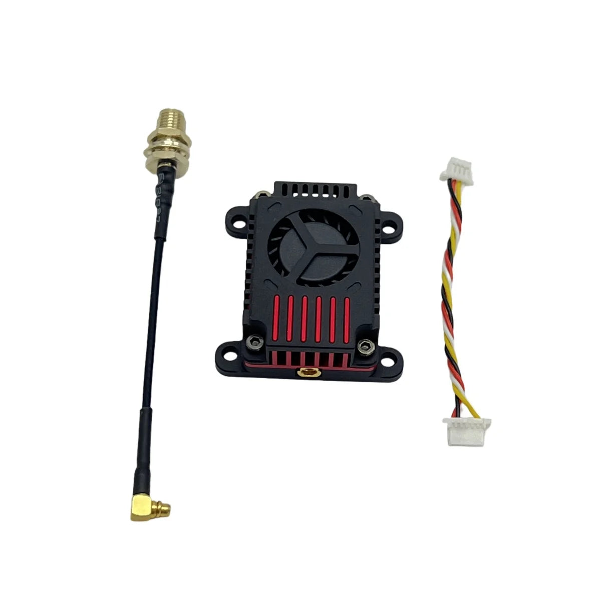 Long Range 5.8Ghz 3W FPV Video Transmitter 3000MW 72CH Video AV Analog VTX and 2.1mm 1500TVL camera for RC Drone