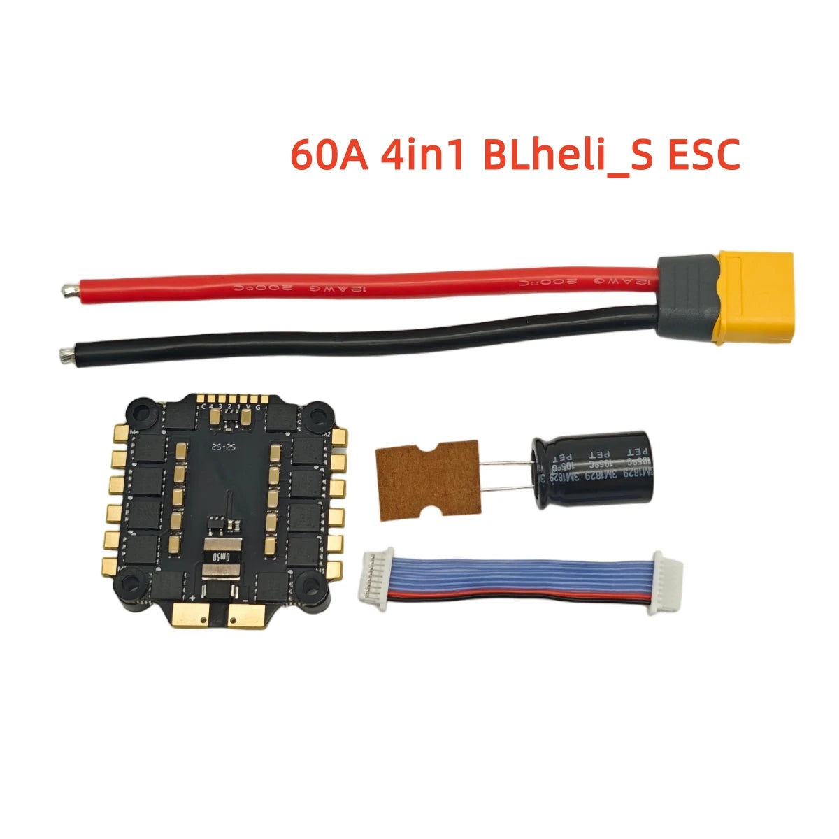 F7 F722 Flight Controller 3-8S BLHELI_S 60/80/100A 4in1 Brushless ESC for 5-10 Inches FPV Drone Racing Drone Parts