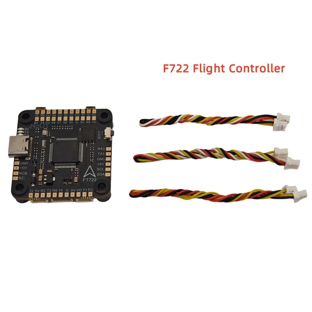 F7 F722 Flight Controller 3-8S BLHELI_S 60/80/100A 4in1 Brushless ESC for 5-10 Inches FPV Drone Racing Drone Parts