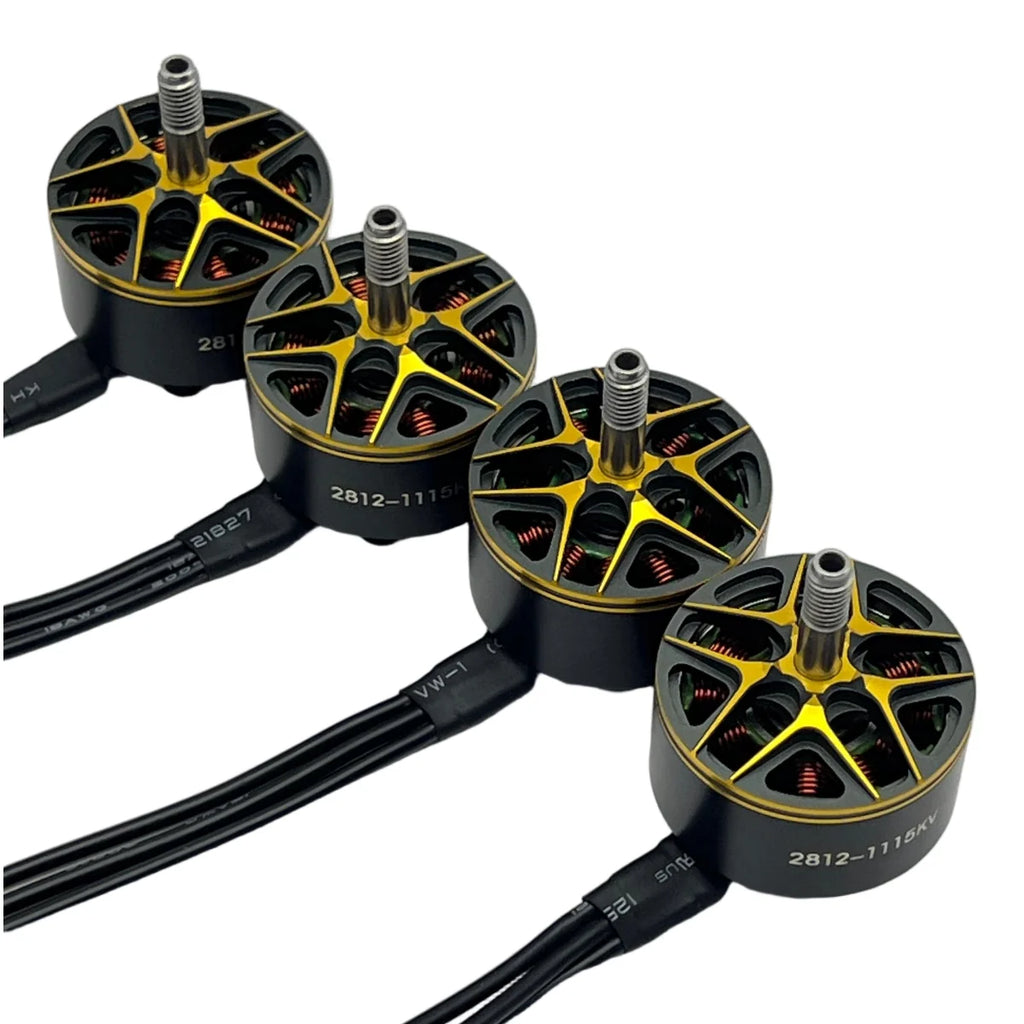 1/4 PCS 2812 900/1115KV 2-6s Brushless FPV Motor for 7/8/9 Inches FPV Long Range Racing Drone Motor DIY Parts