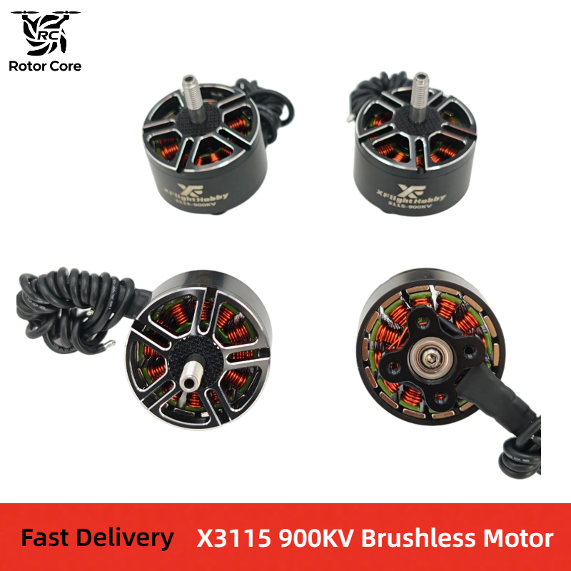 1/4pcs X3115 900KV 3-6S Brushless Motor for FPV Freestyle 9/10 Inches Long Range Cinelifter RC Drones