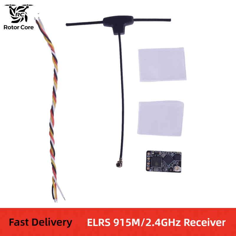 ELRS 915M/2.4GHz Receiver NANO ExpressLRS RX With Antenna Support WiFi For Freestyle Long Range FPV Drone Quadcopt