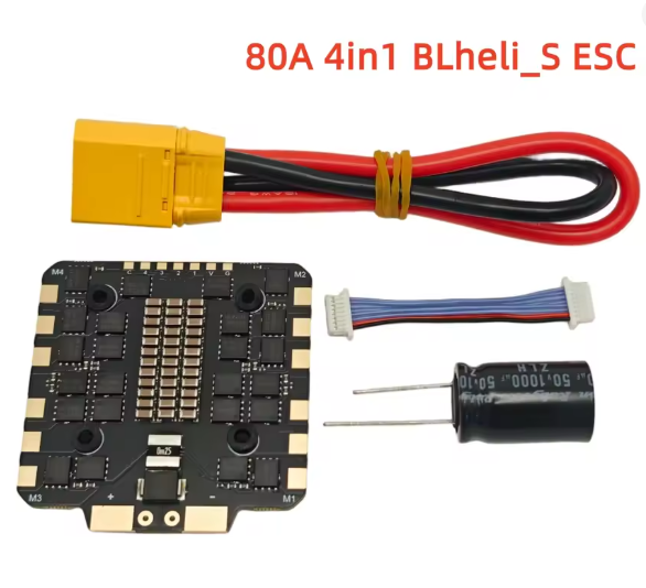 F7 F722 Flight Controller 3-8S BLHELI_S 60/80/100A 4in1 Brushless ESC for 5-10 Inches FPV Drone Racing Drone Parts