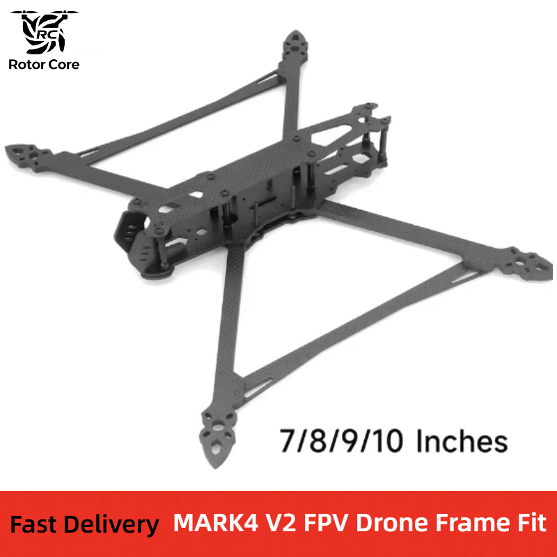 Carbon Fiber FPV Drone Frame Kit 7/8/9/10 Inch 295/367/387/427mm WheelBase RC FPV Freestyle Racing Drone Quadcopter